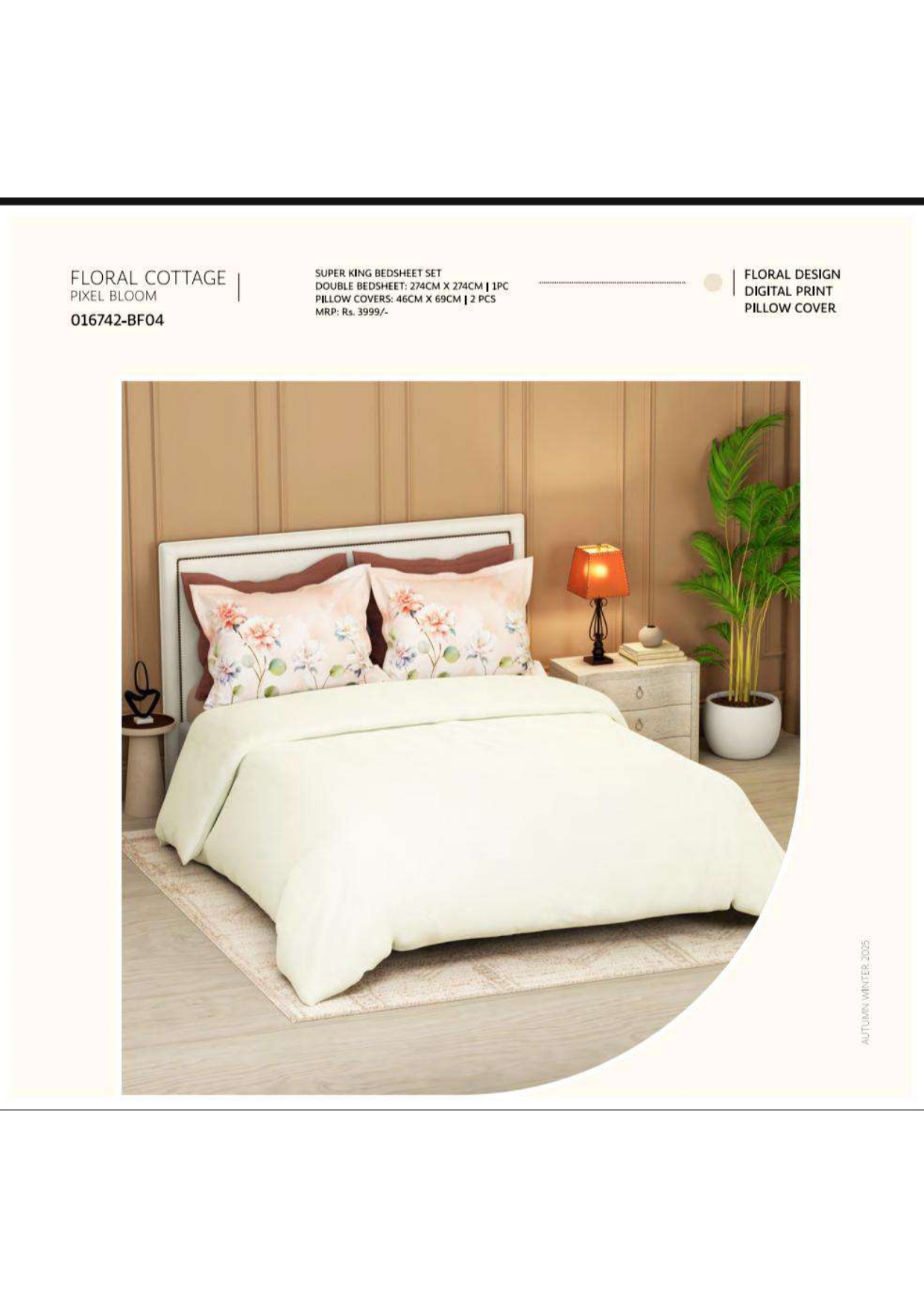 FLORAL COTTAGE PIXEL BLOOM 016742-BF04