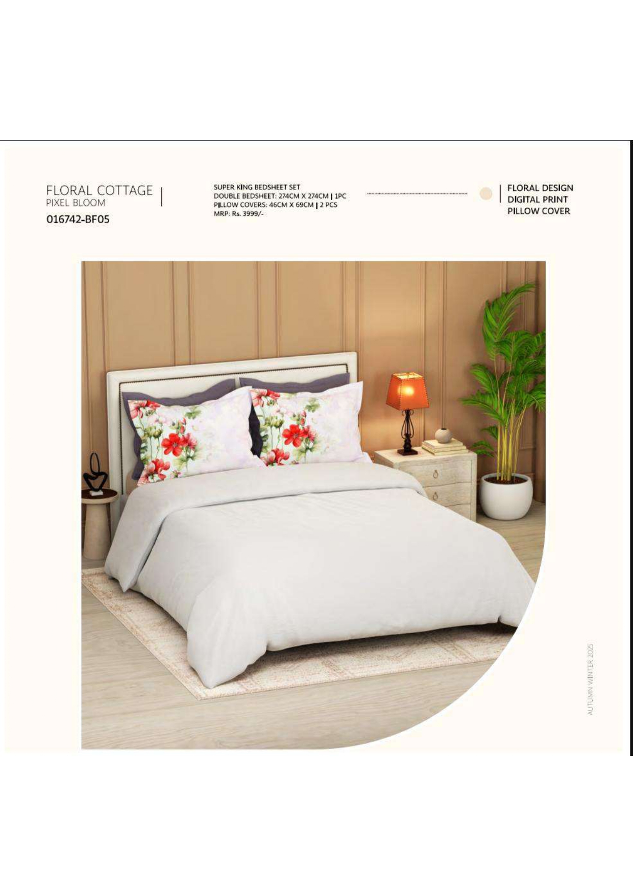 FLORAL COTTAGE PIXEL BLOOM 016742-BF05