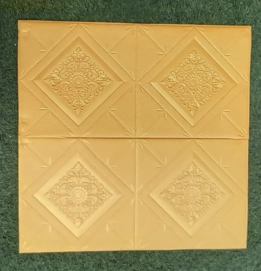 3D Foam Tile 03 - Stylish Wall Decor for Modern Interiors