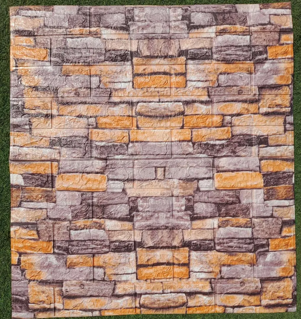 3D Foam Tile 24 Wall Decor - Stylish Home Wall Decoration