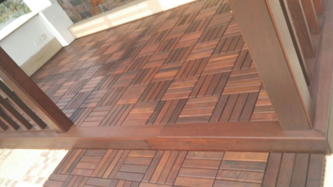 Premium IPE Deck Tiles  24x24 Size