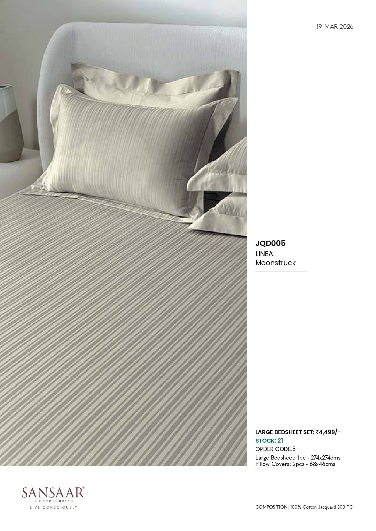 JQD005 LINEA Moonstruck