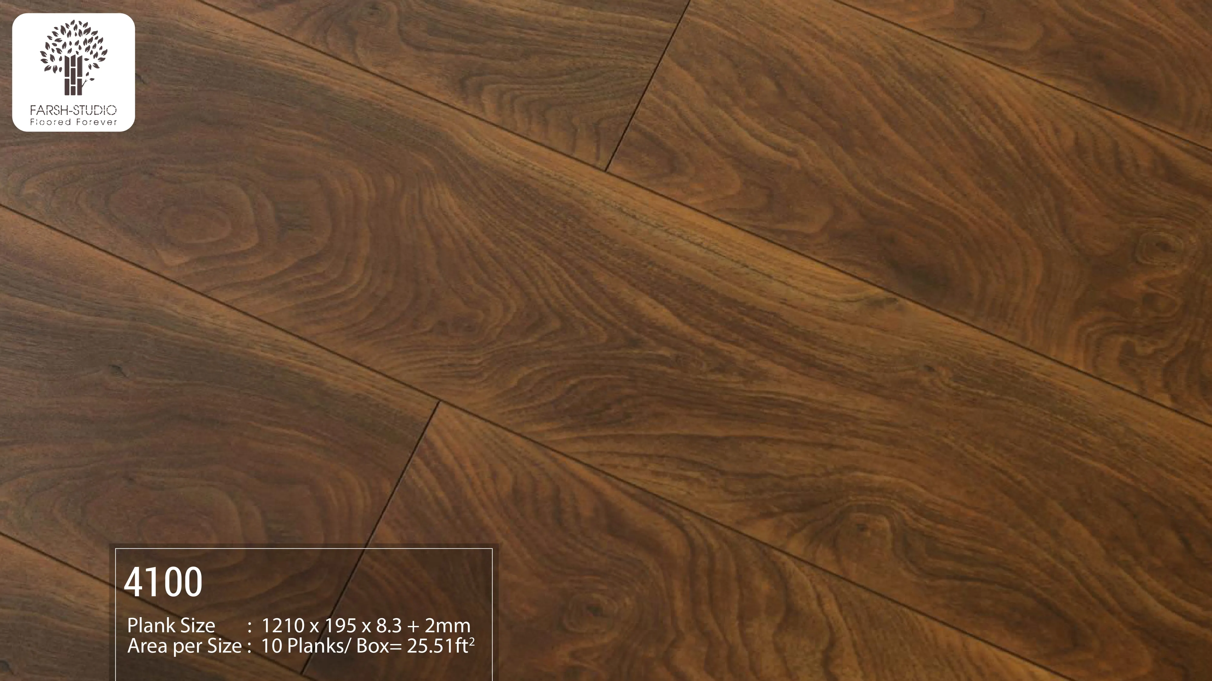 FARSH 4100 Premium Wooden Flooring - Durable, Stylish, and Timeless