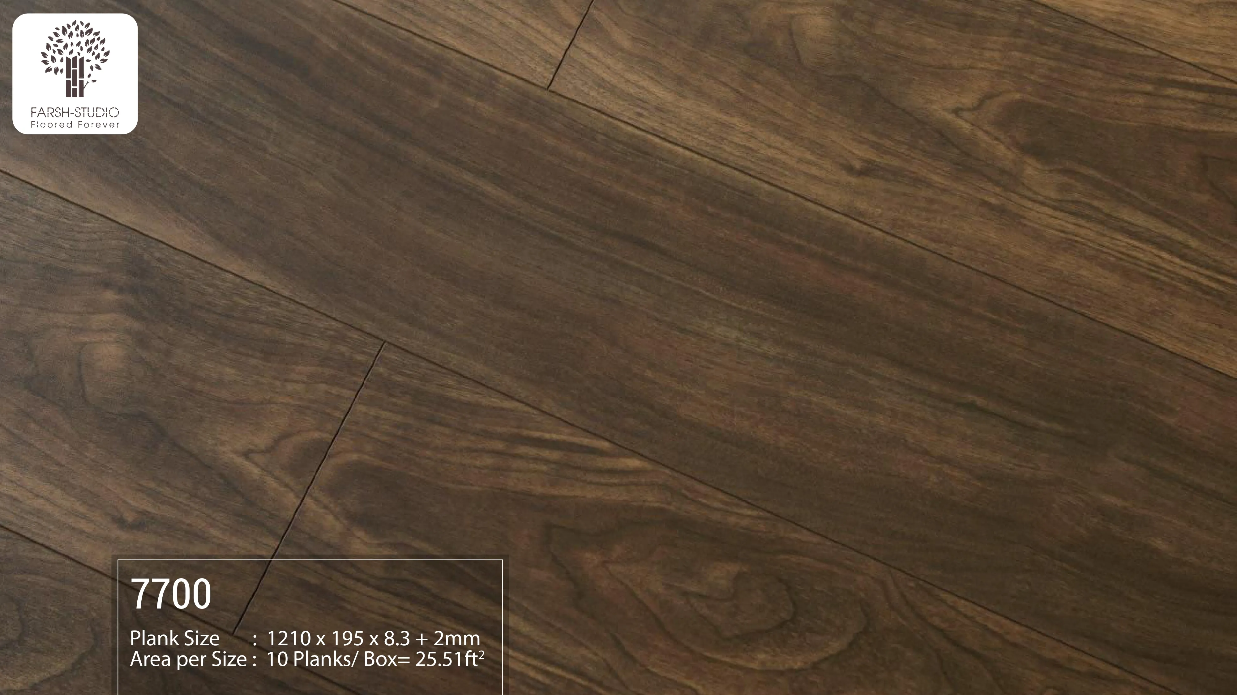 FARSH 7700 Premium Wooden Flooring - Elegant & Durable
