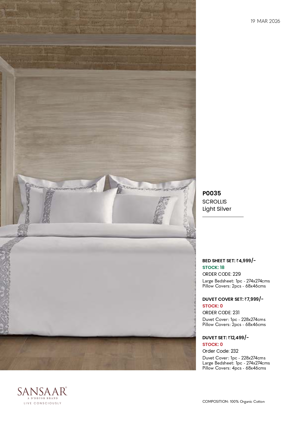 P0035 SCROLLIS Light Silver