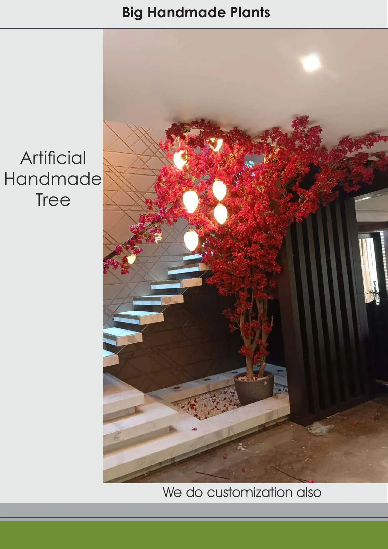 Articial  Handmade  Tree  Green Revolution Artificial Plant – Lush & Lifelike
