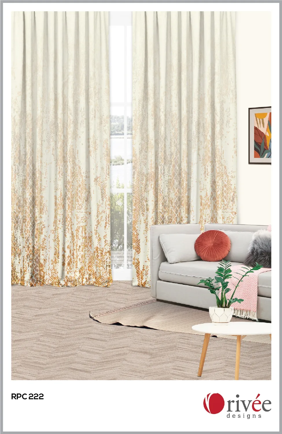 RPC 222 Spin Decor Customized Curtains