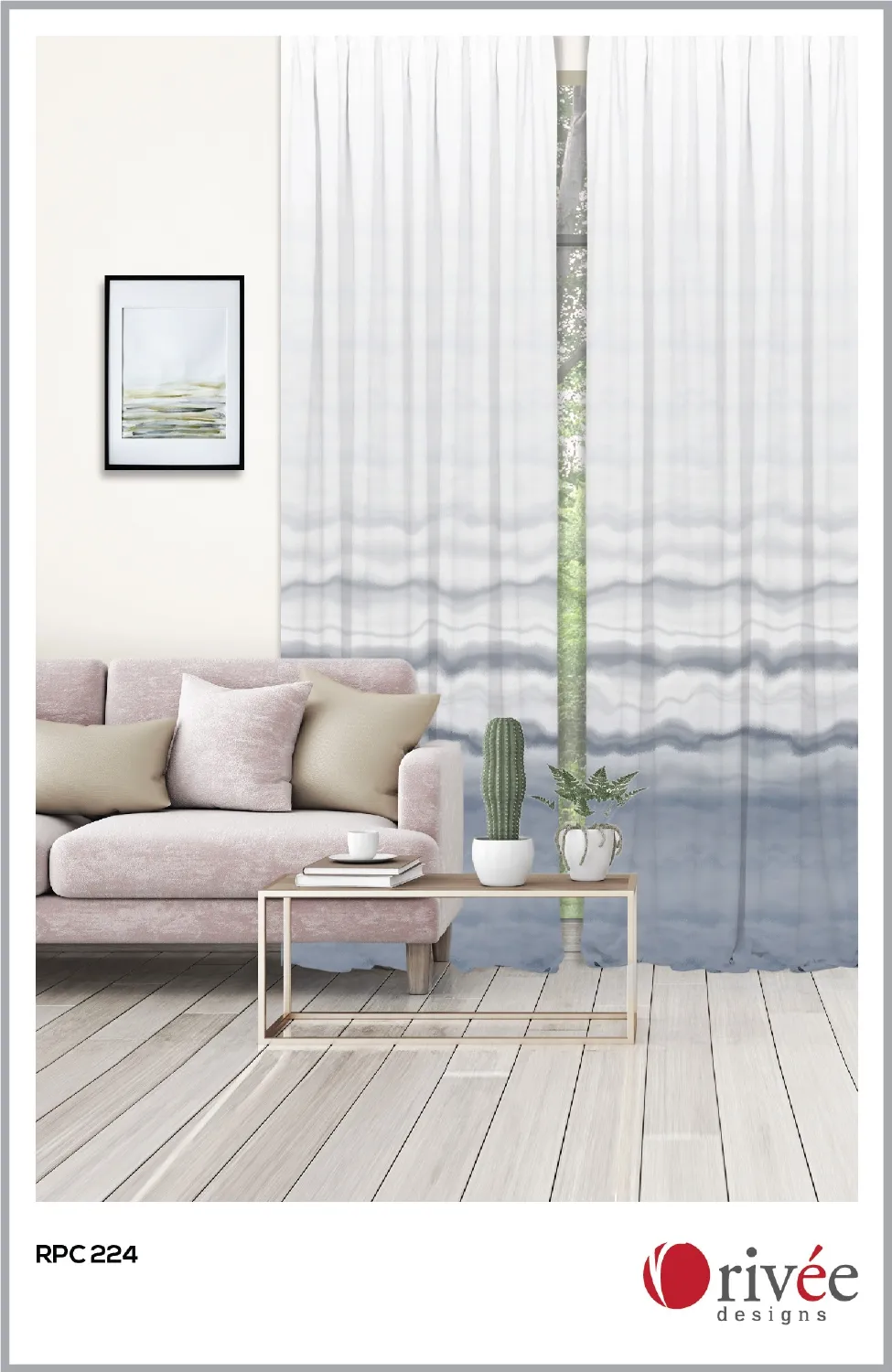 RPC 224 Spin Decor Customized Curtains