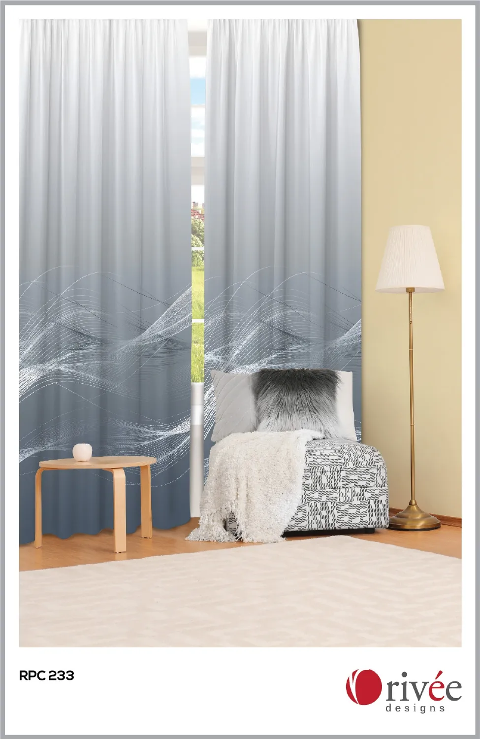 RPC 233 Spin Decor Customized Curtains | Premium Quality