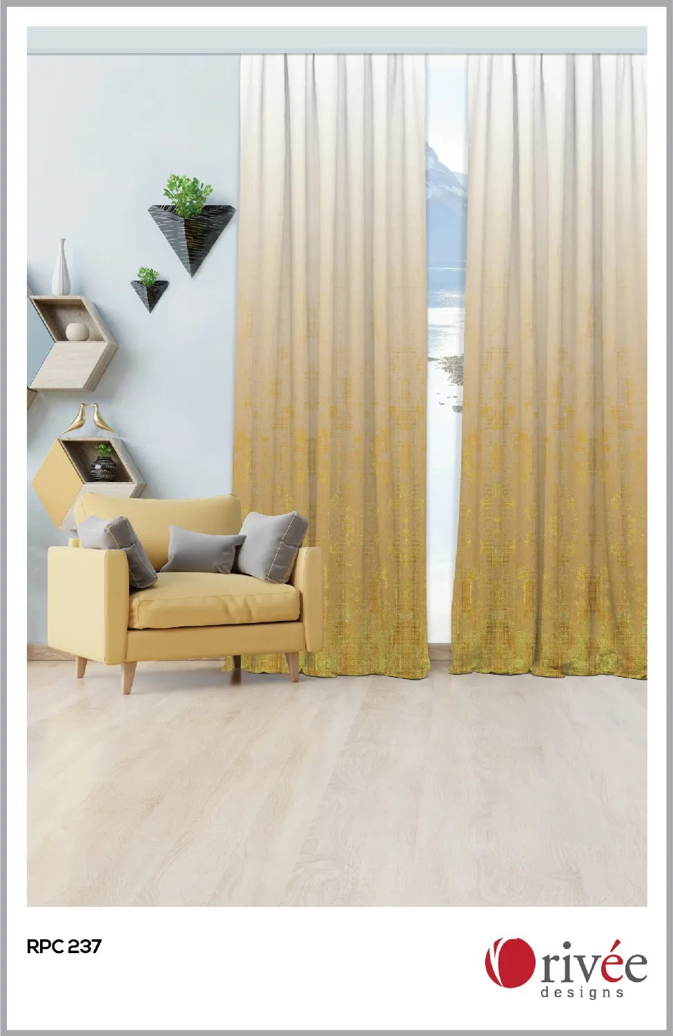 RPC 237 Spin Decor Customized Curtains - Premium Quality & Stylish Designs