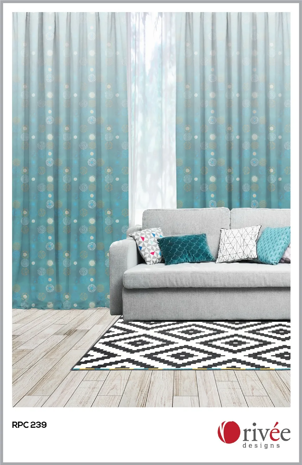 RPC 239 Spin Decor Customized Curtains | Stylish Home Décor