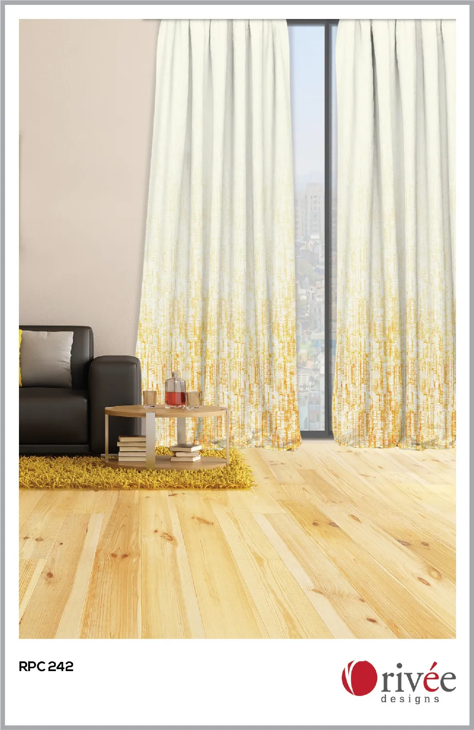 RPC 242 Spin Decor Customized Curtains - Elegant Home Décor