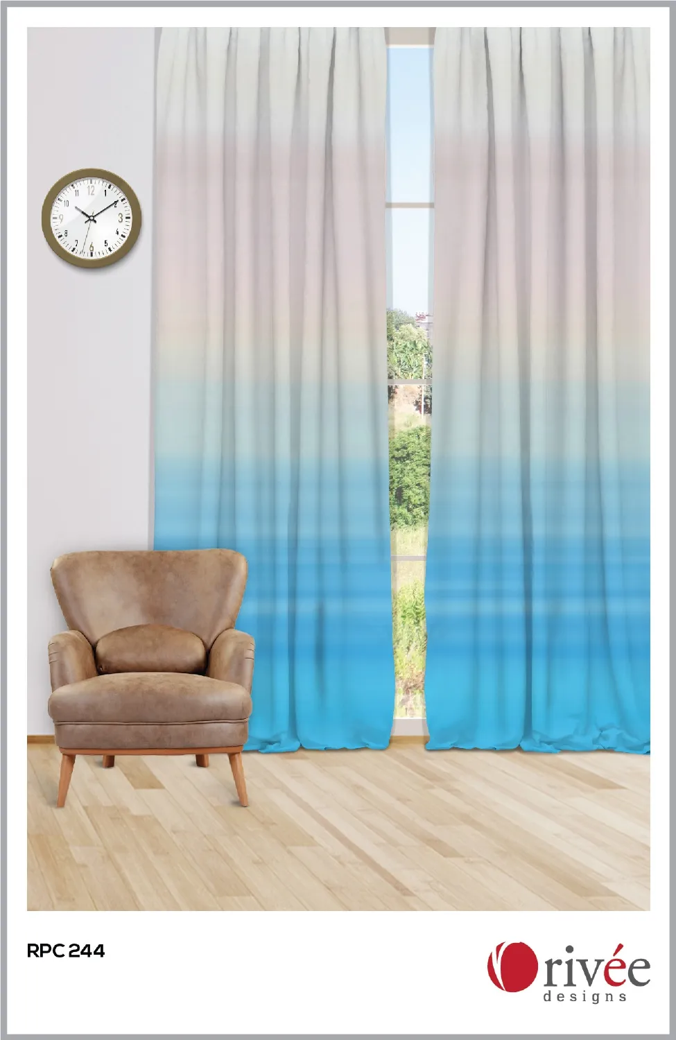 RPC 244 Spin Decor Customized Curtains | Shop Now at Ador