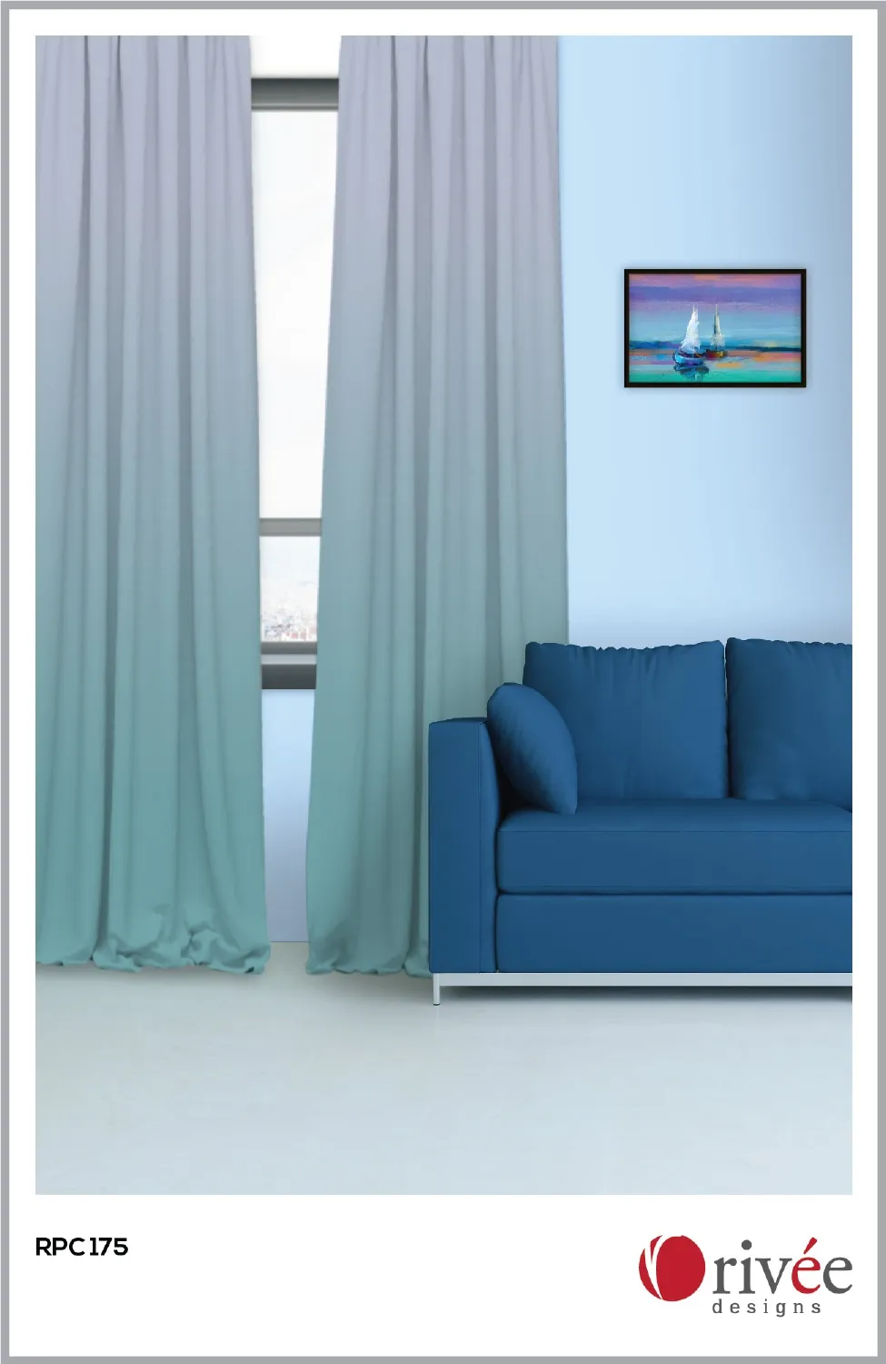 RPC 175 Spin Decor Customized Curtains