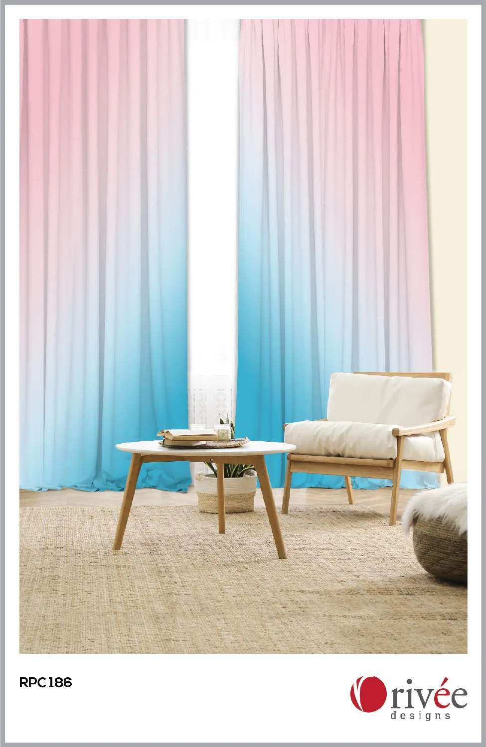 RPC 186 Spin Decor Customized Curtains