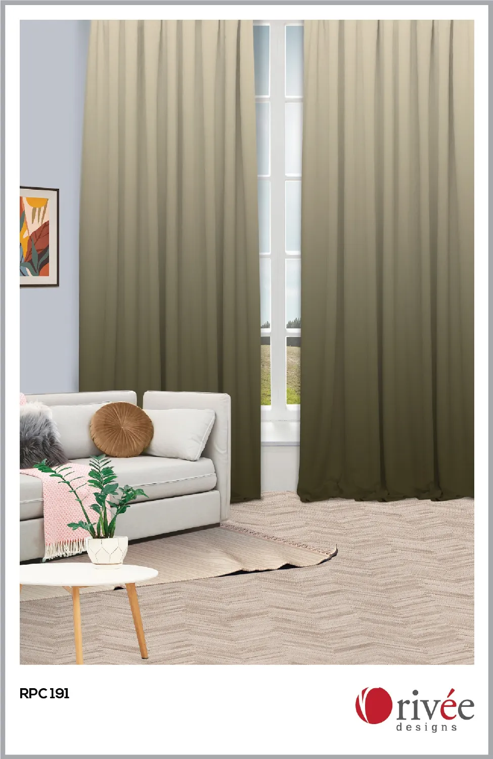 RPC 191 Spin Decor Customized Curtains