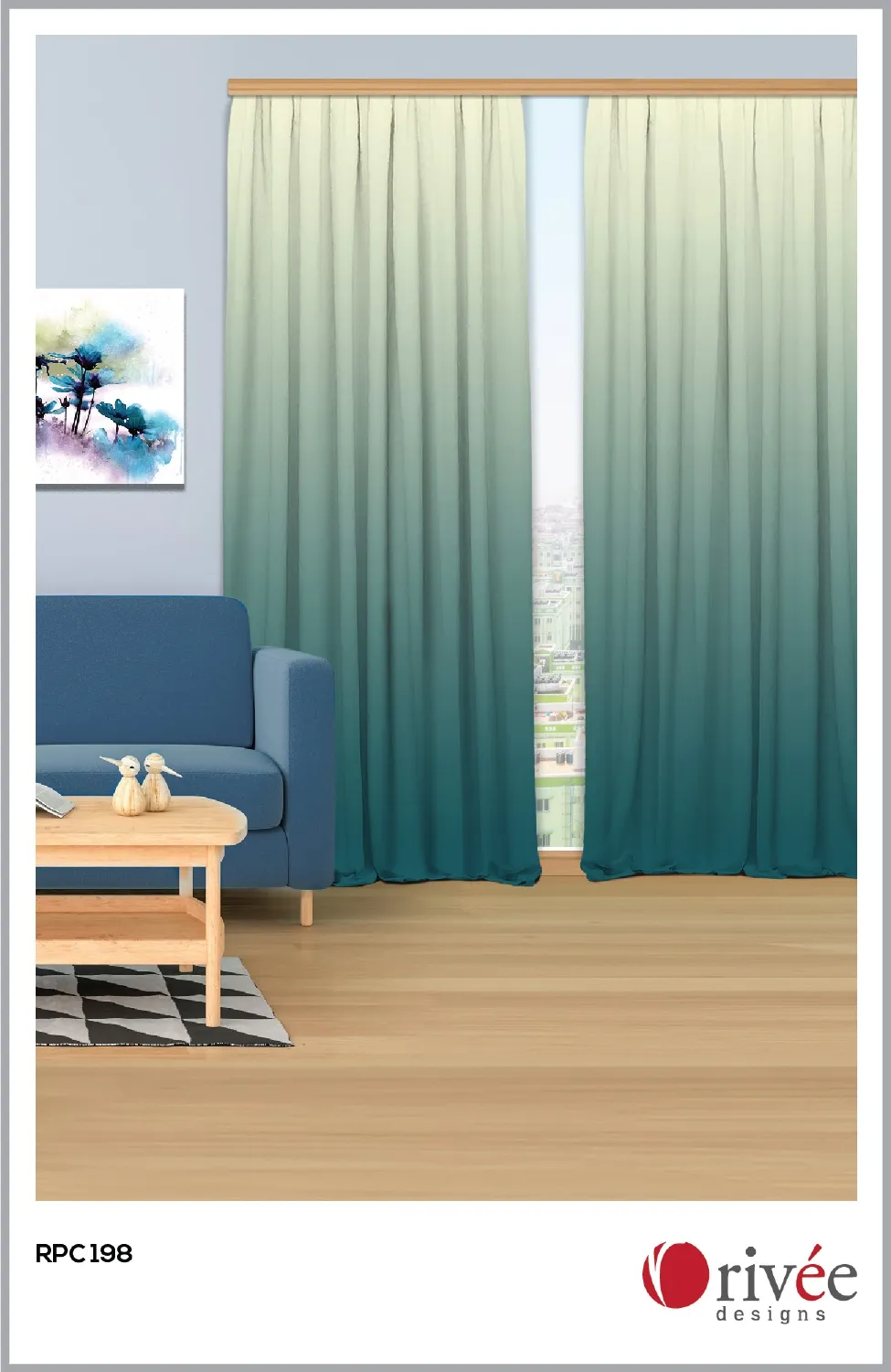 RPC 198 Spin Decor Customized Curtains