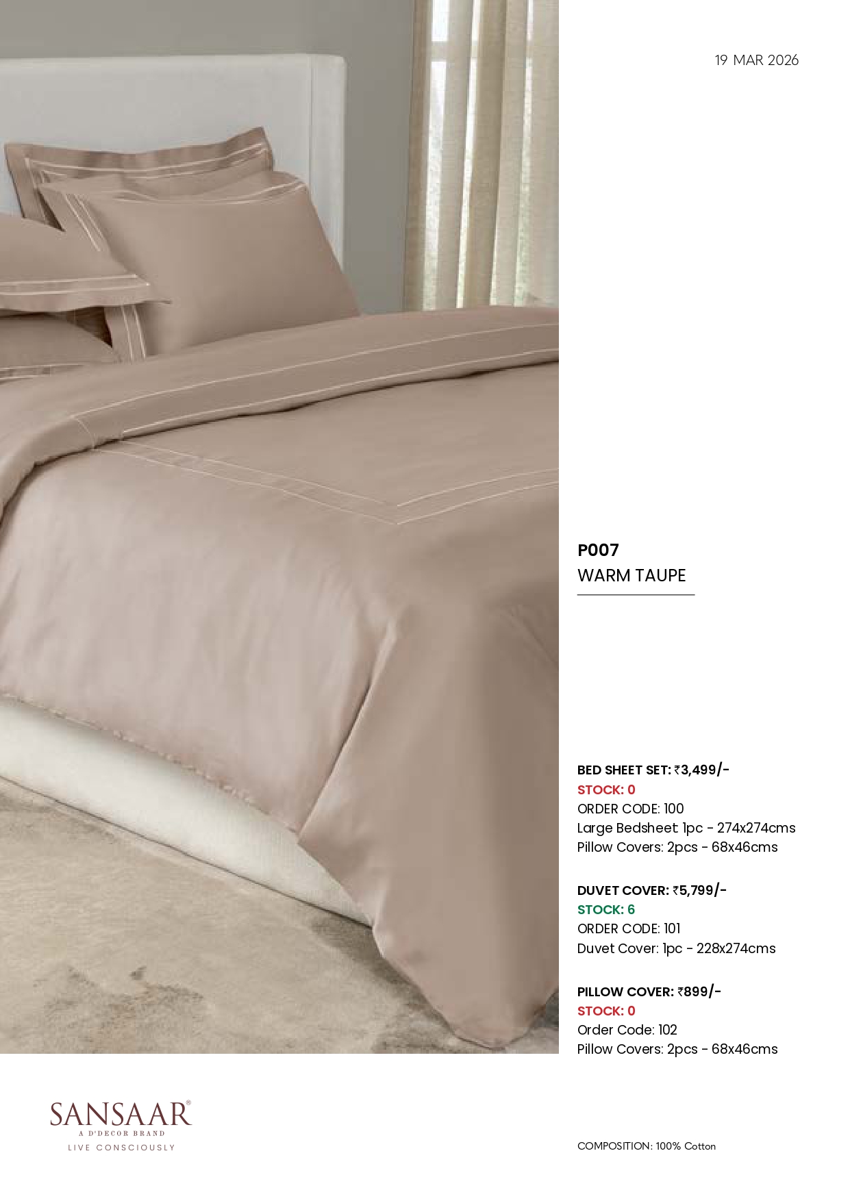 P007 WARM TAUPE