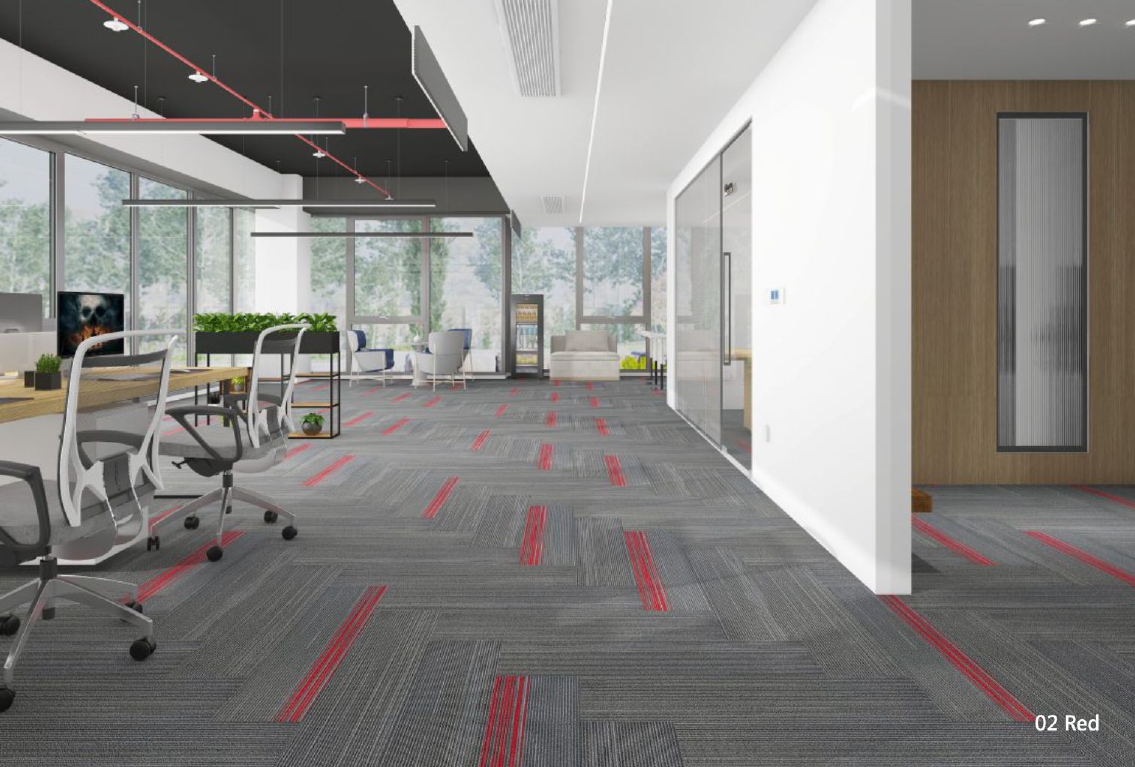 02 Red Spider Excel Import Carpet Tile - Modern & Durable