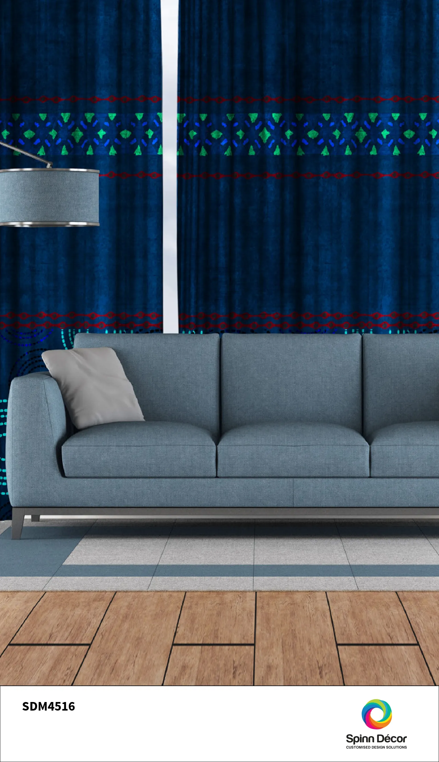 Customized Curtains - Spin Decor | 4516