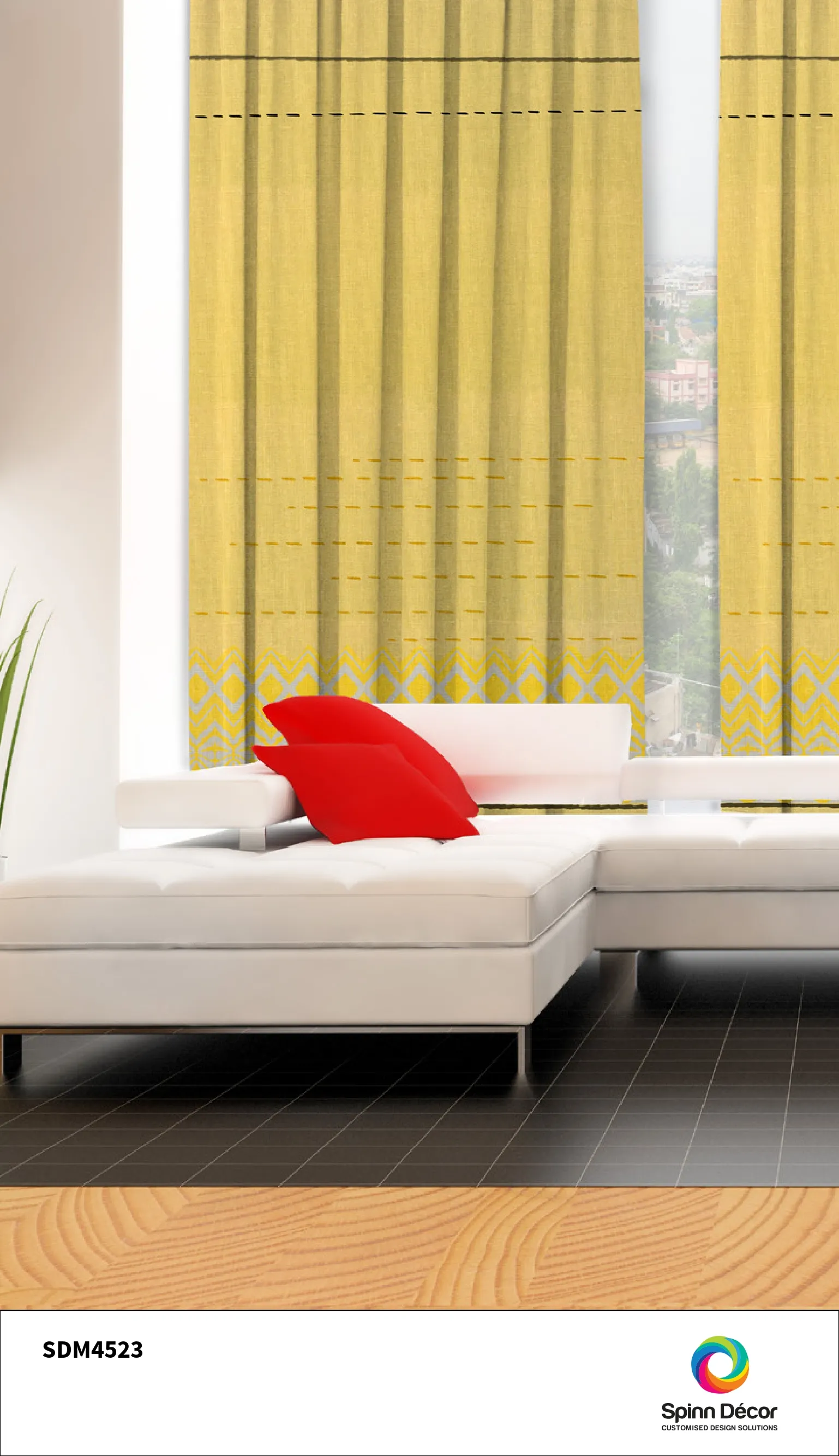 Customized Curtains - Spin Decor | 4523