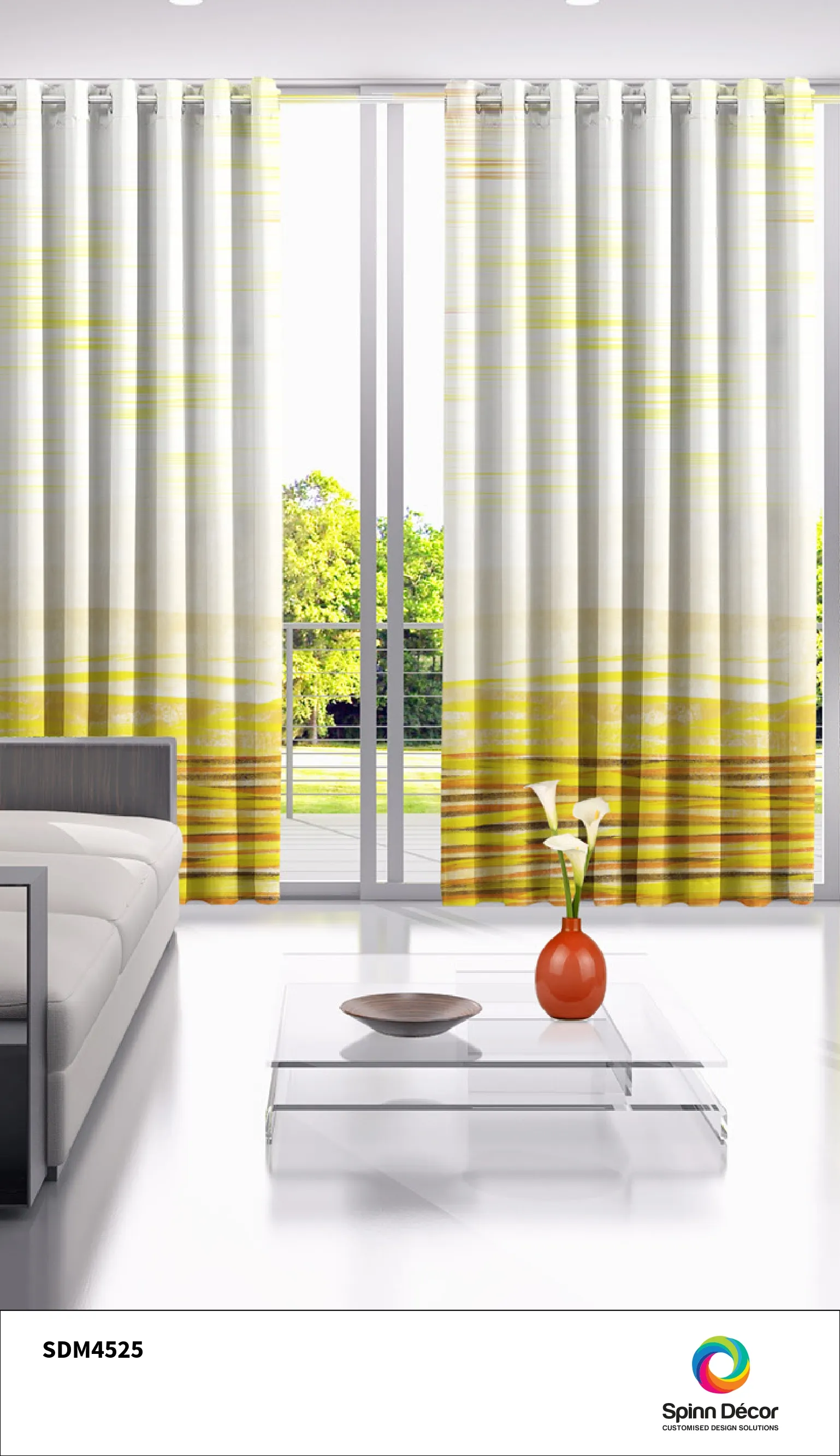 Customized Curtains - Spin Decor | 4525