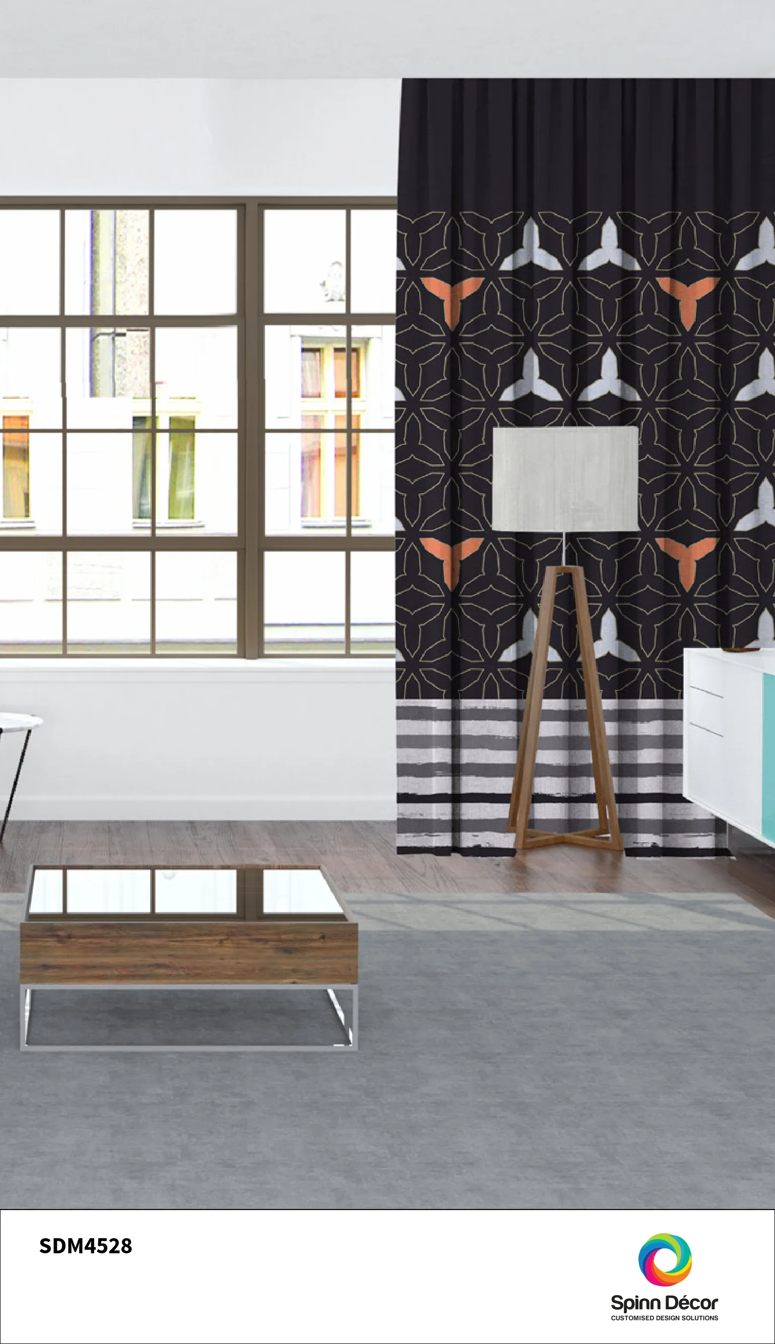 Customized Curtains - Spin Decor | 4528