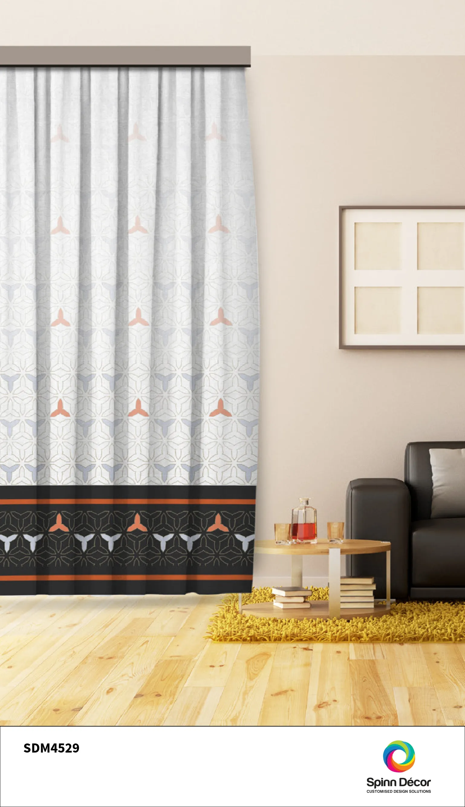 Customized Curtains - Spin Decor | 4529
