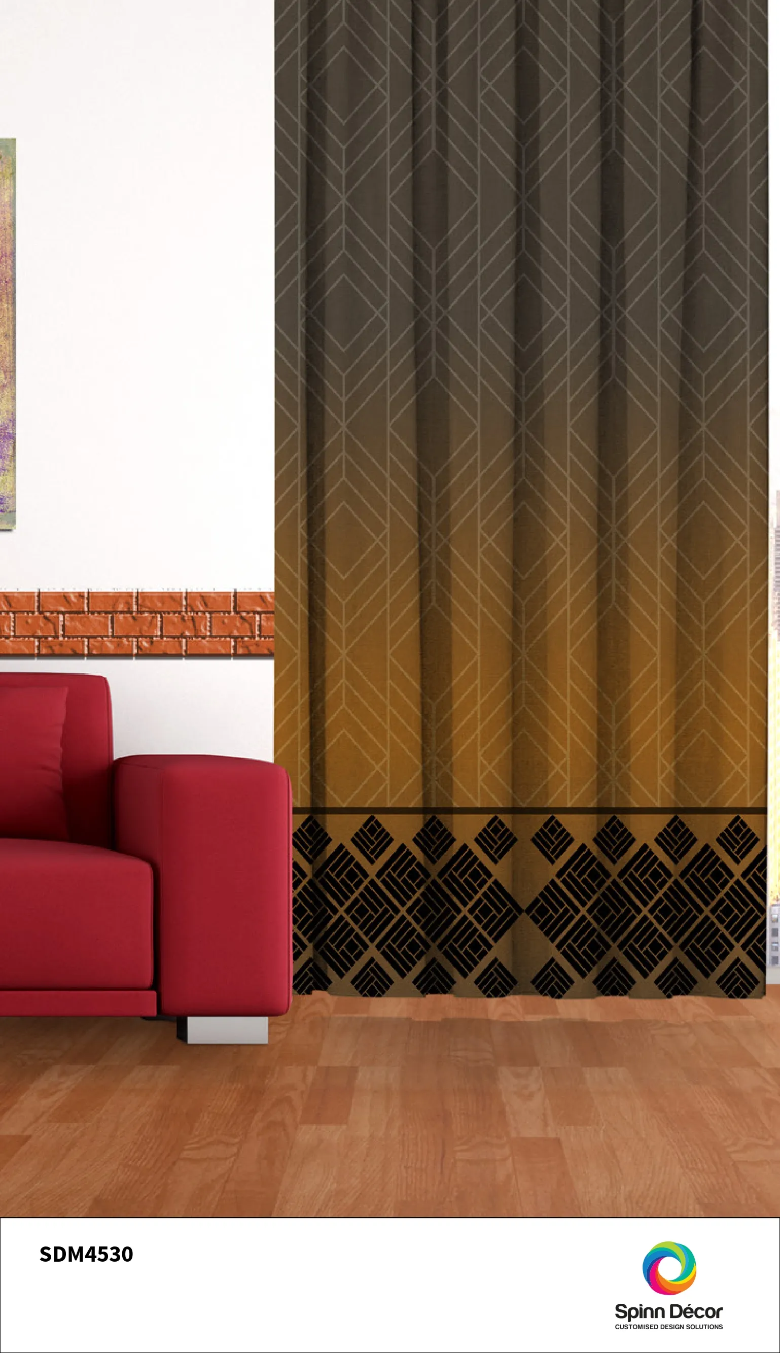 Customized Curtains - Spin Decor | 4530