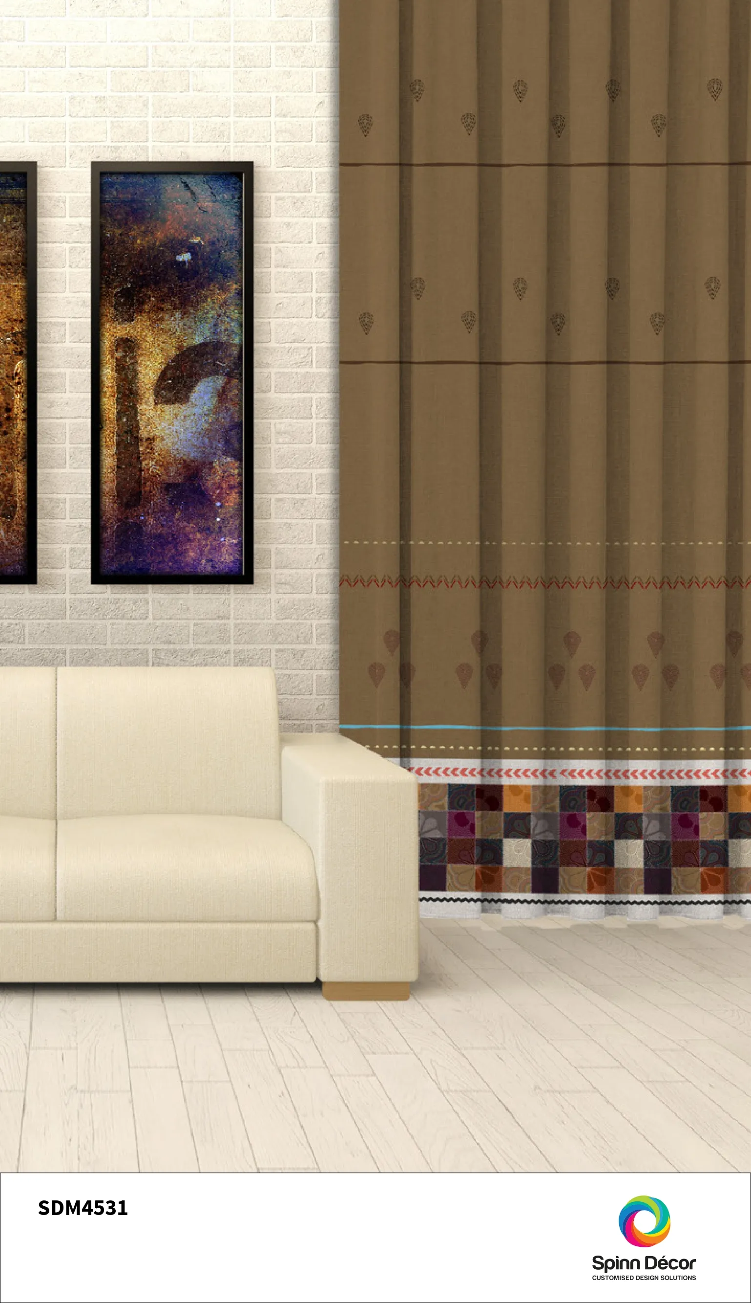 Customized Curtains - Spin Decor | 4531
