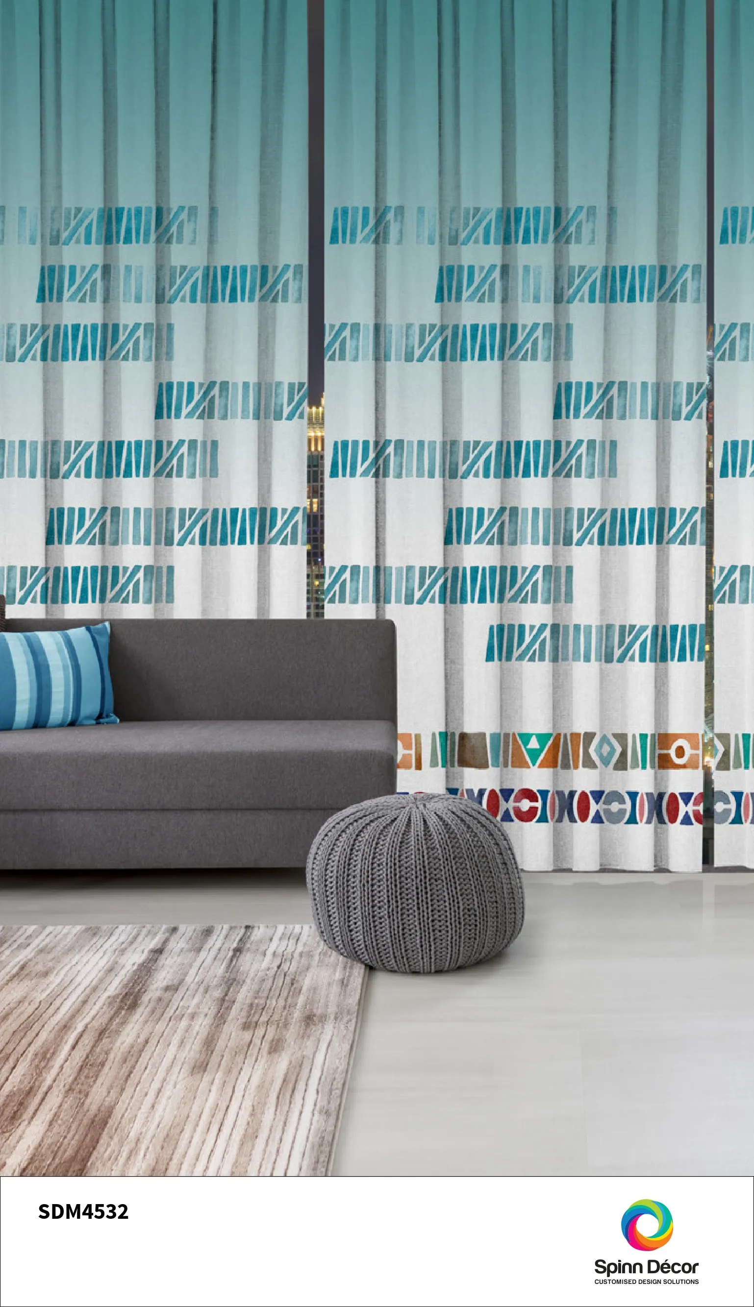 Customized Curtains - Spin Decor | 4532
