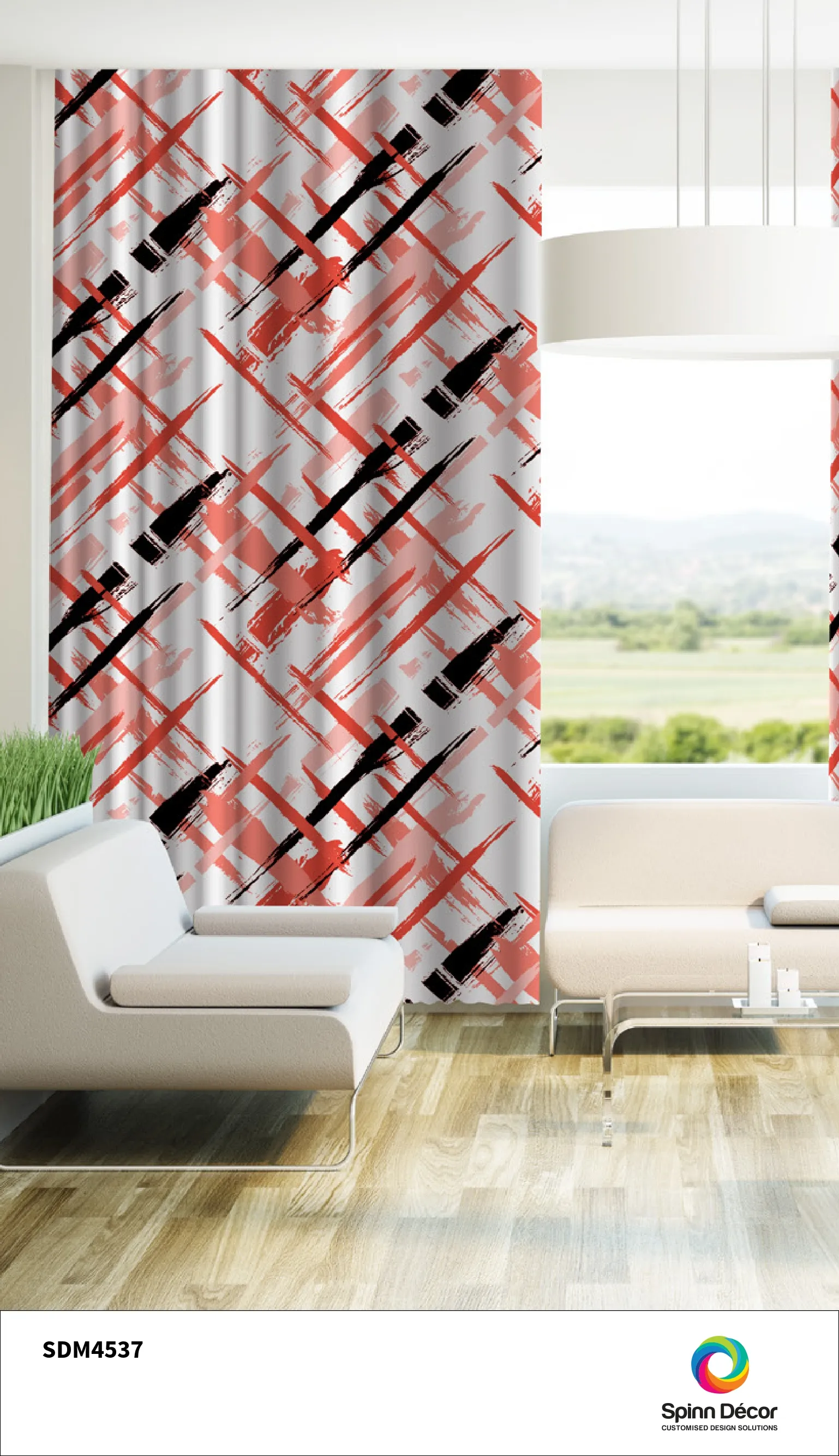 Customized Curtains - Spin Decor | 4537