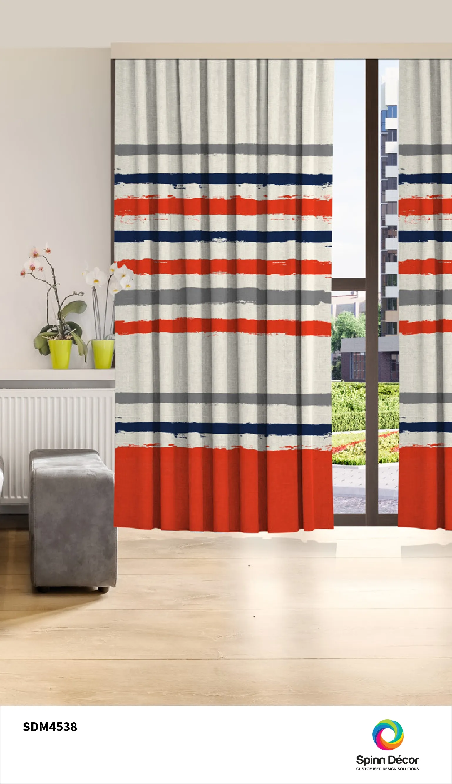 Customized Curtains - Spin Decor | 4538
