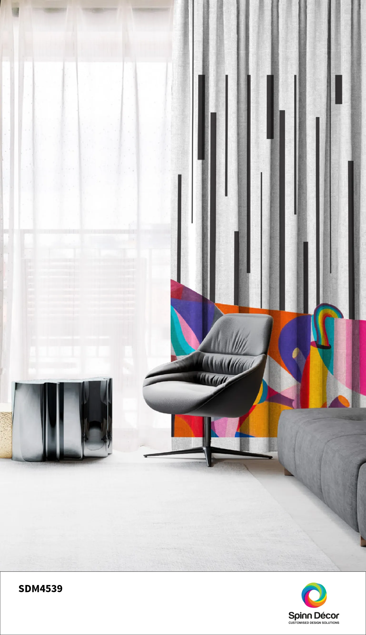 Customized Curtains - Spin Decor | 4539