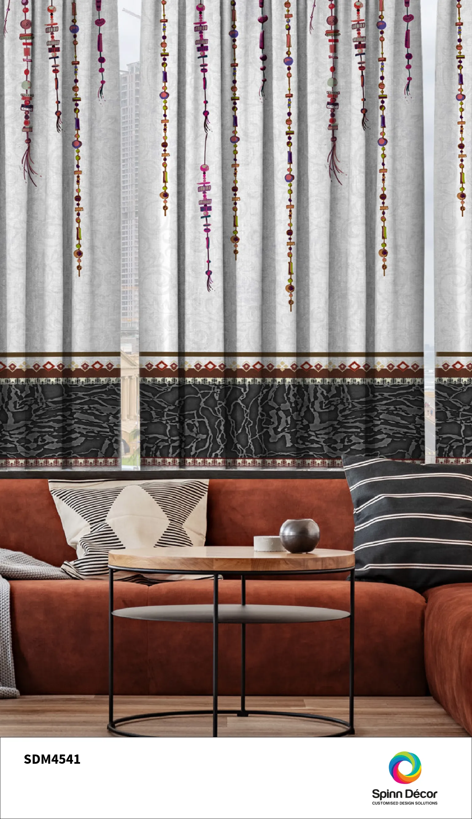 Customized Curtains - Spin Decor | 4541