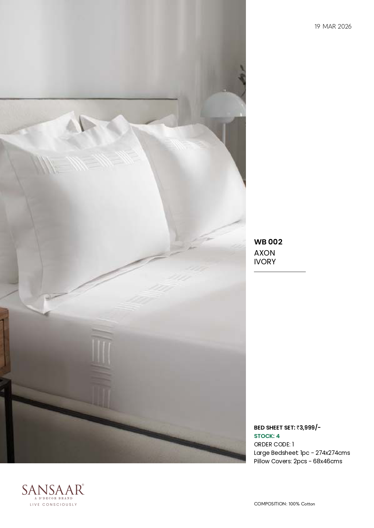 WB 002 AXON IVORY