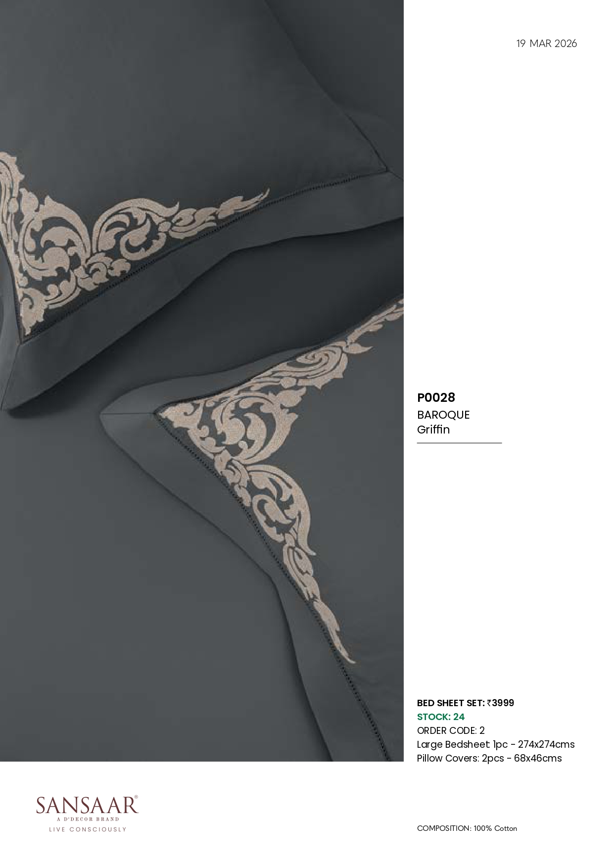 P0028 BAROQUE Griffin