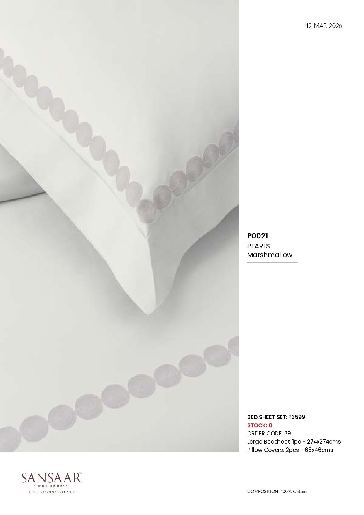 P0021 PEARLS Marshmallow