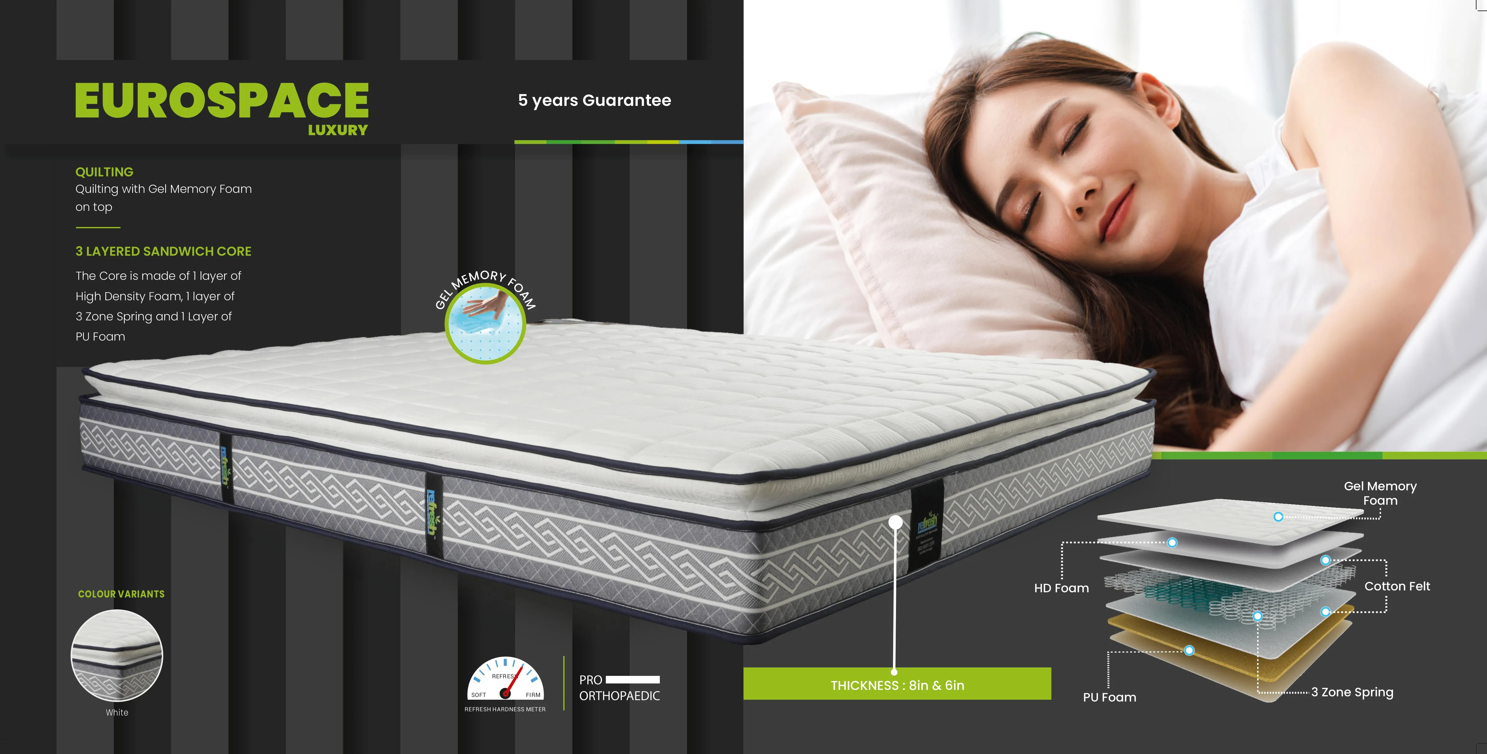 Eurospace Luxury Refresh Galaxy Bed Decor