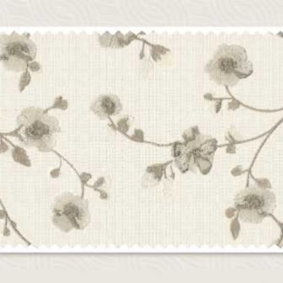 ROHA BAY0025 Bayana Embroidery Fabric - Chic Upholstery Upgrade