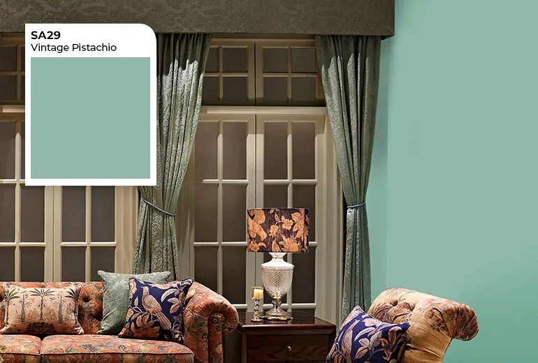 SABYASACHI HEARTLAND - Luxury Wallpapers ROYALE DESIGNER PALETTE :  Emeralds & Blues