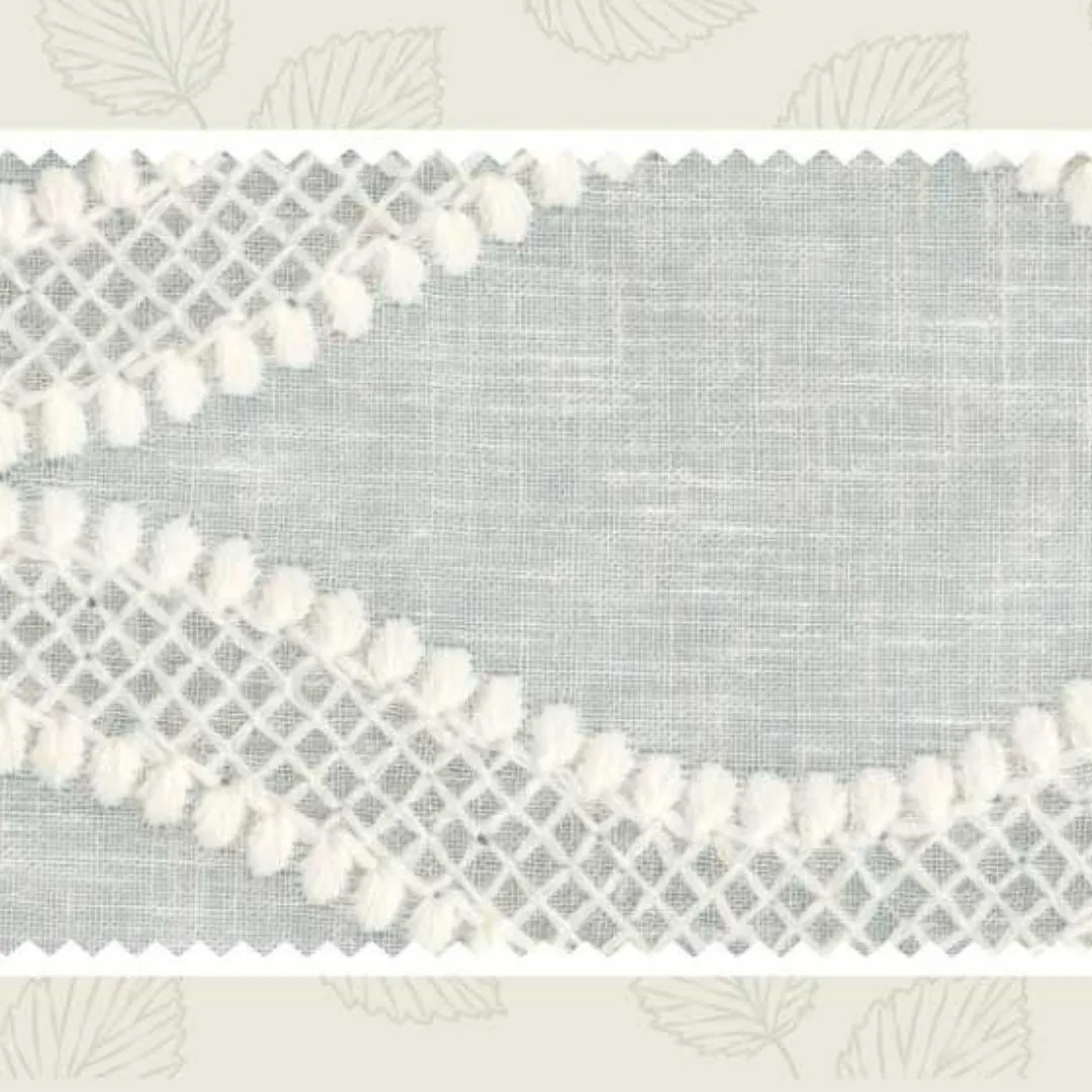 KALINA | NATUR42 Upholstery Fabric - Elegant Naturalia Embroidery