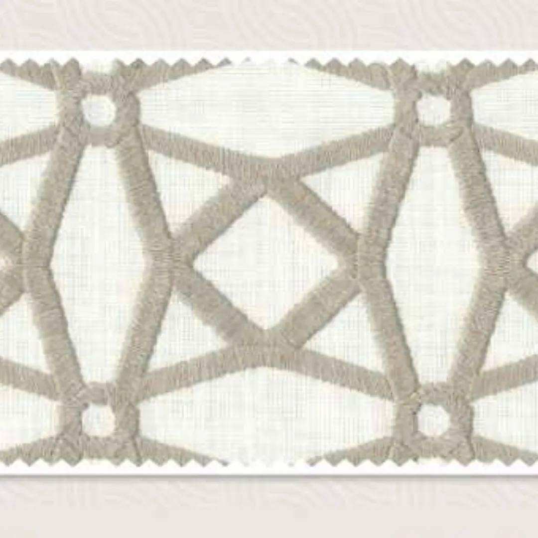 CHURU | BAY0019 Bayana Embroidery Fabric - Opulent Textile Elegance