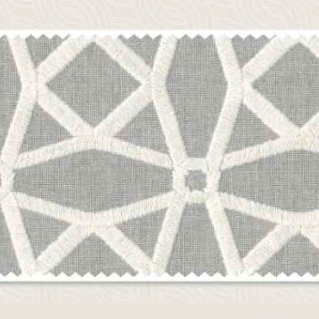 CHURU | BAY0021 Bayana Embroidery Fabric - Timeless Textile Elegance