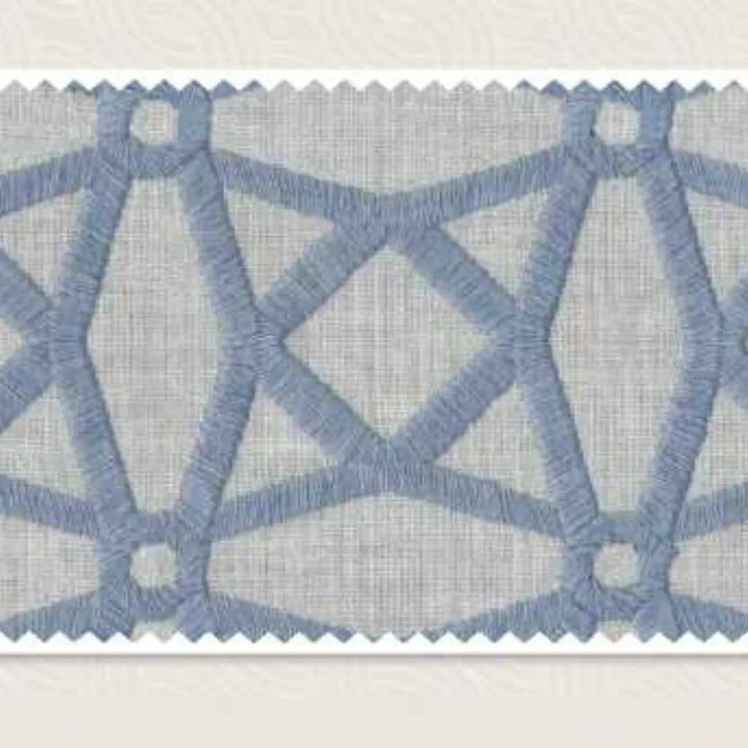 CHURU | BAY0022 Bayana Embroidery Fabric - Luxe Textile Elegance