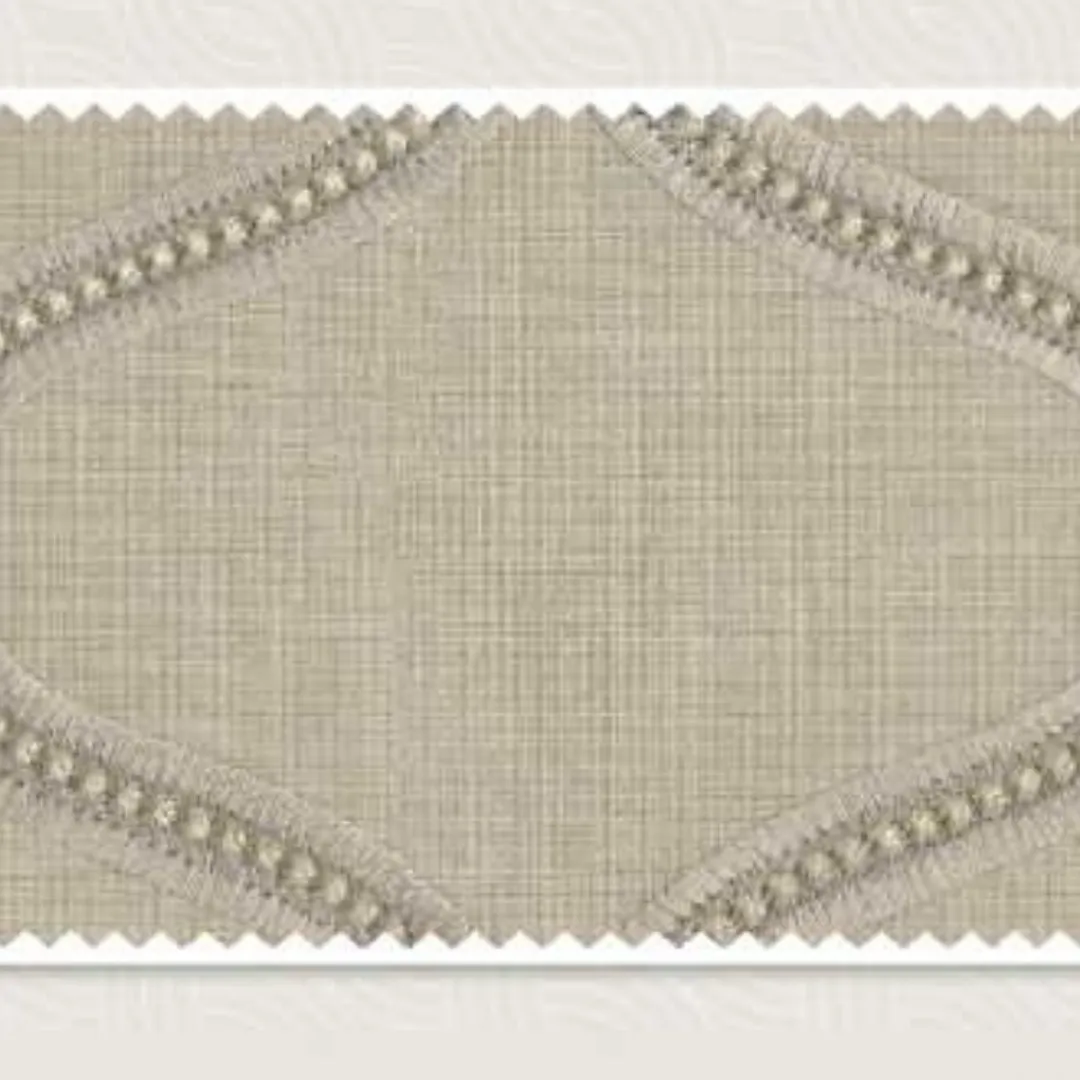 BAHUA | BAY0016 Bayana Embroidery Fabric - Opulent Textile Elegance