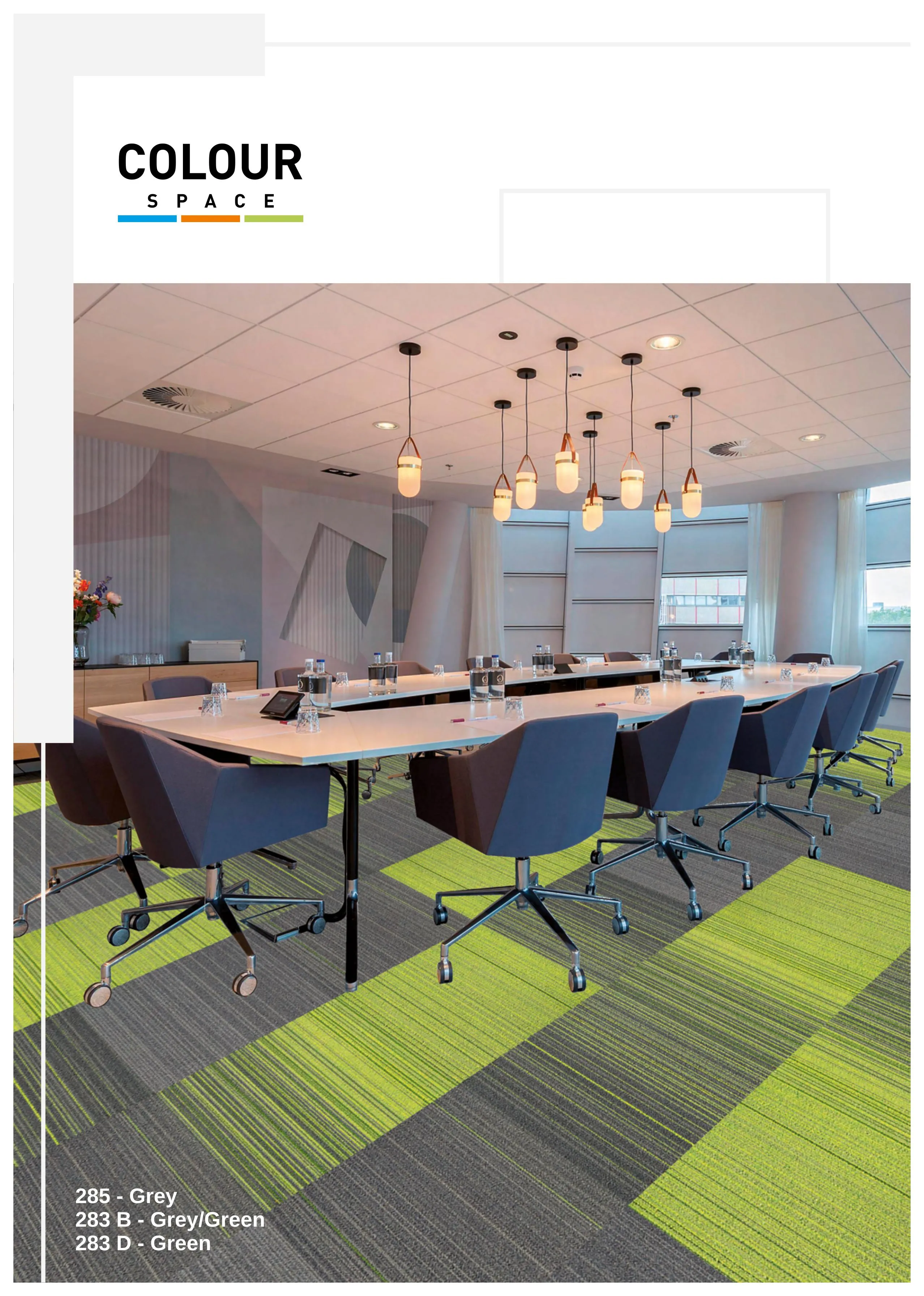 285-Grey Floor Carpet Tile | Soft, Durable, Easy Installation