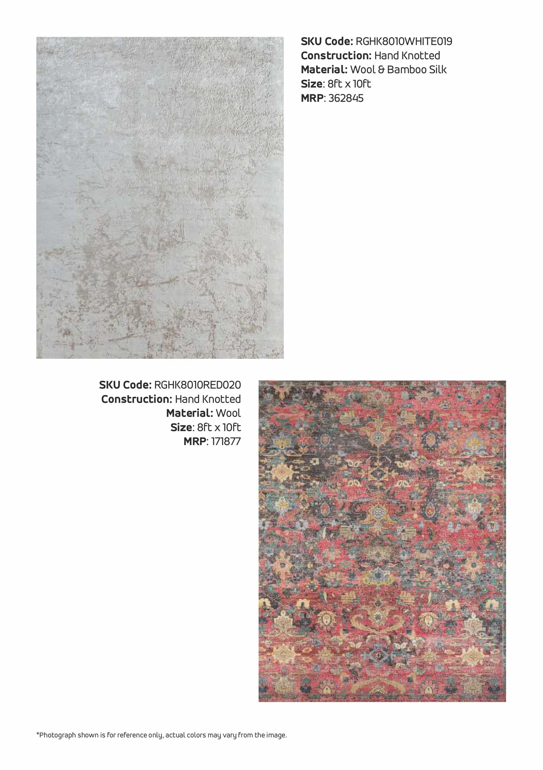 White Wool Rug - Elegant and Soft Flooring
