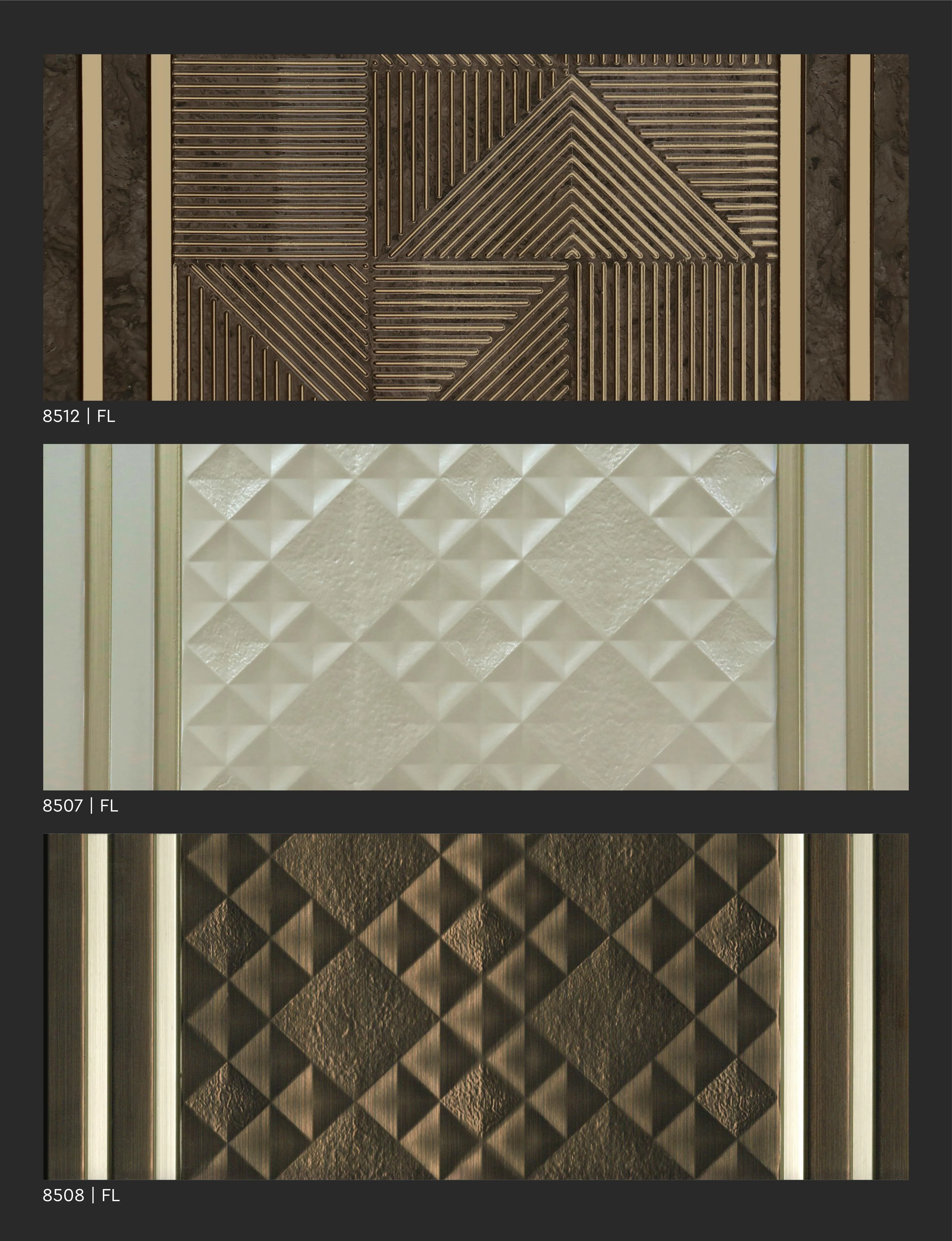 Fleek Treelam FL 8512 Charcoal Wall Panelling - Stylish & Durable
