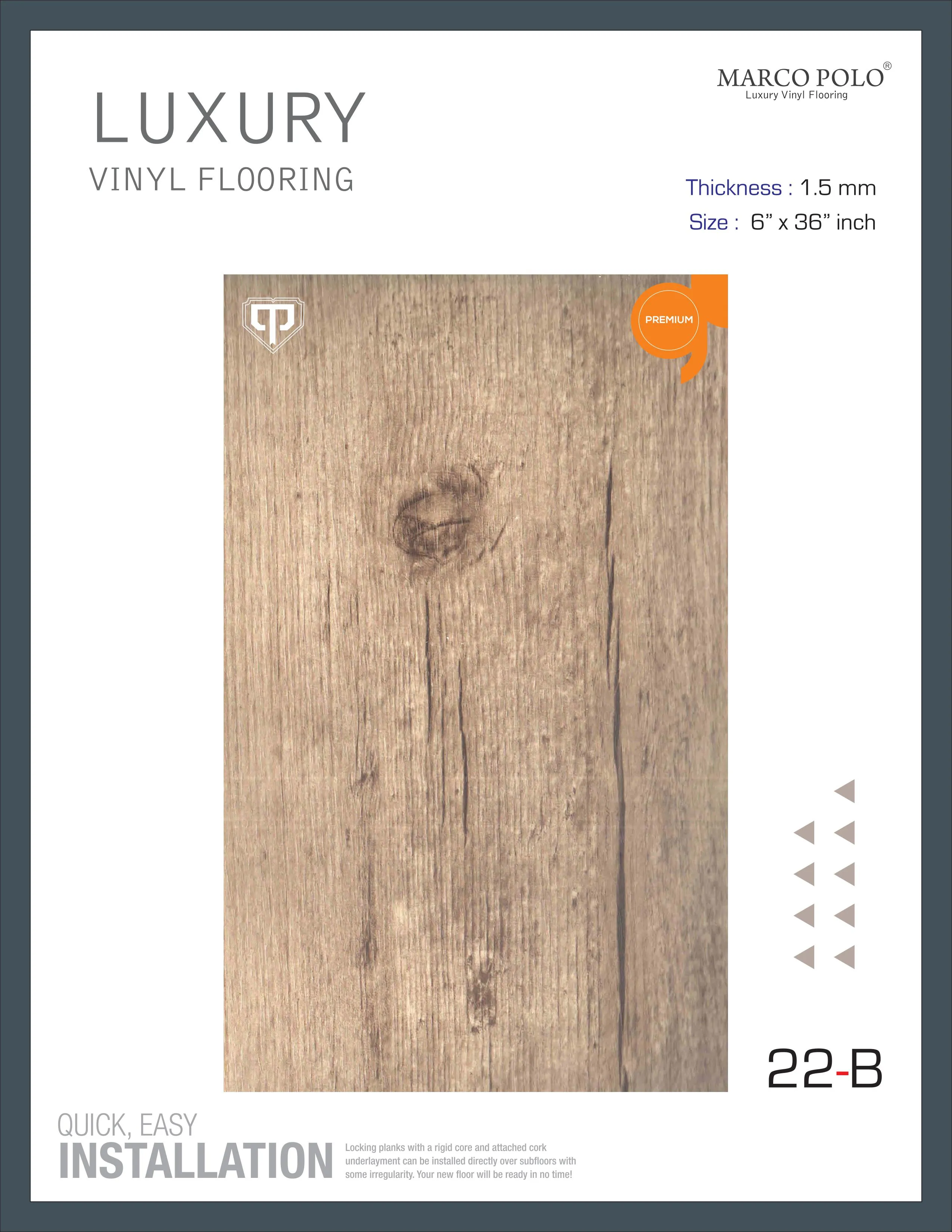 22-B Marcopolo PVC Plank Flooring